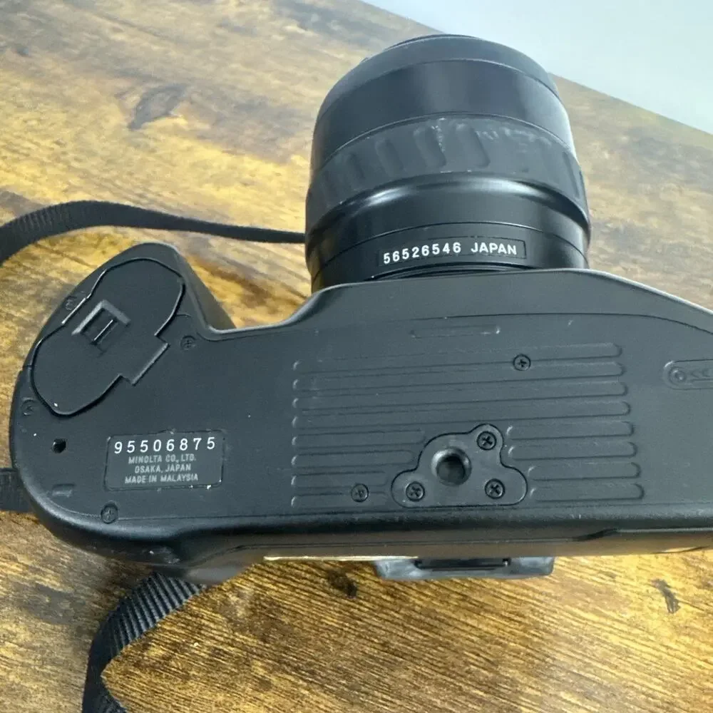Minolta Maxxum 300si 35mm Film Camera with AF 35-70mm Lens Tested No Charger
